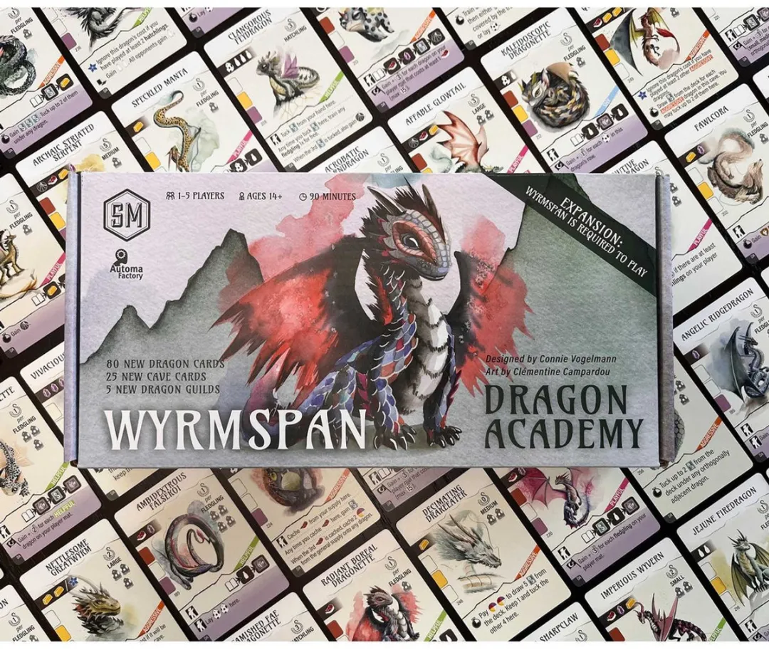 Stonemaier Games Wyrmspan Dragon Academy Expansion STM854