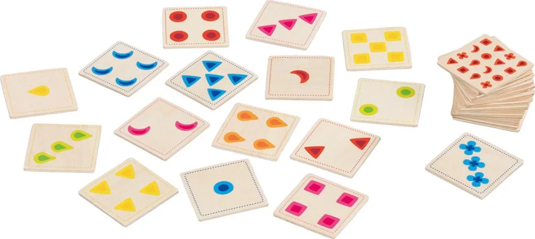 Goki Sorteerspel Kleuren en Vormen 30 Kaarten