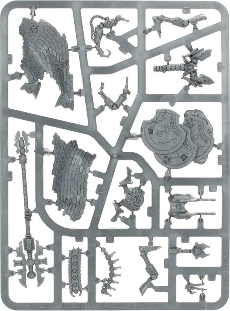 Games Workshop Necrons Imotekh the Stormlord - 15 Onderdelen