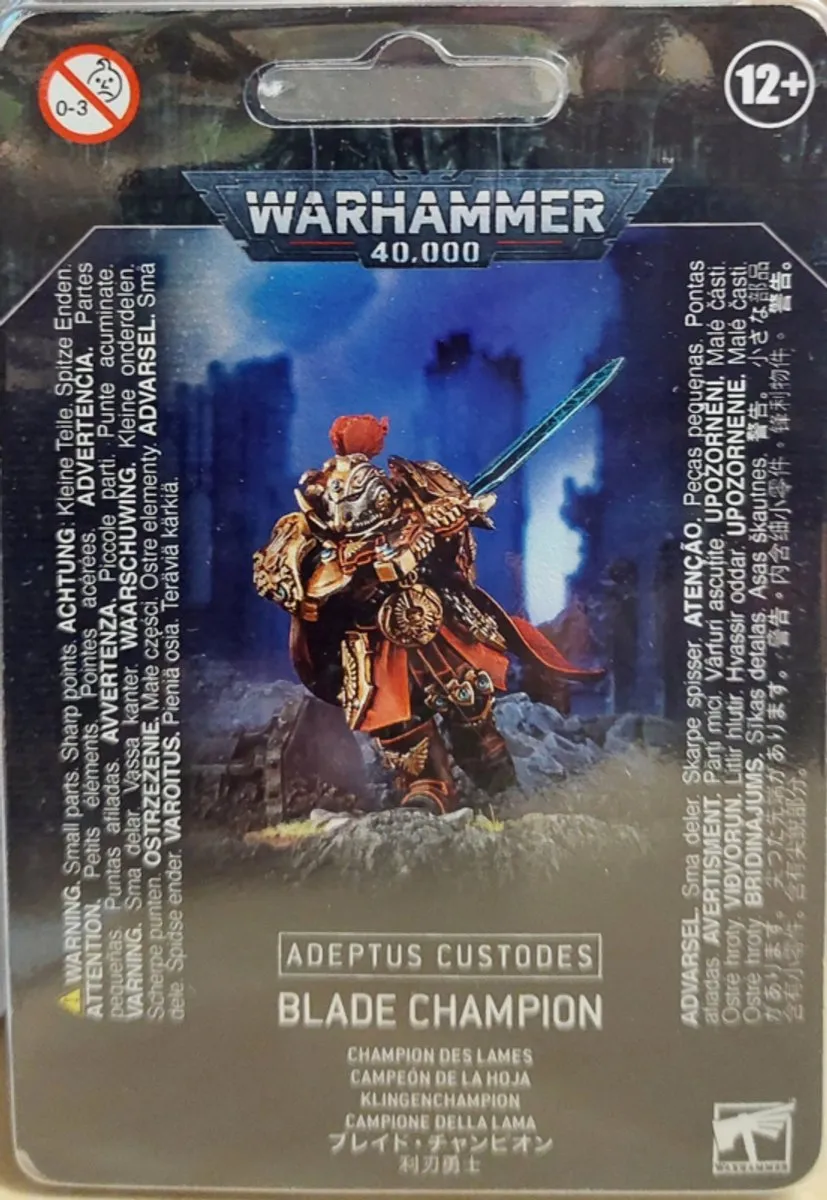 Games Workshop Adeptus Custodes Blade Champion - 19 Onderdelen