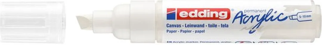 edding e-5000 Acrylmarker Verkeerswit