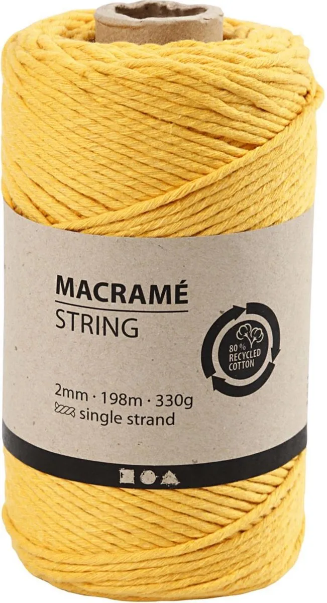 Creativ Company Macramékoord 2mm