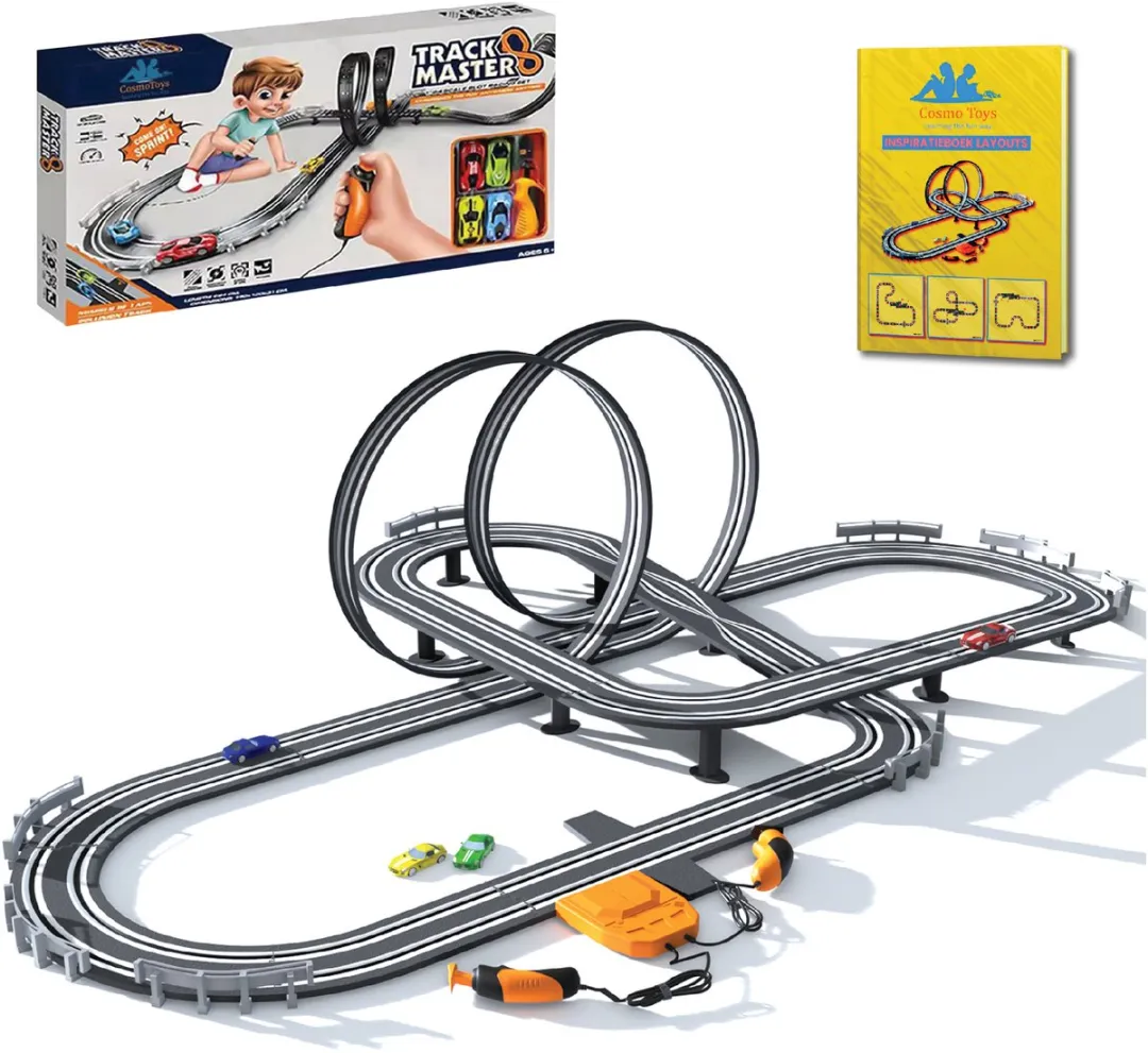 CosmoToys Elektrische Racebaan Ultimate Track 7,0M