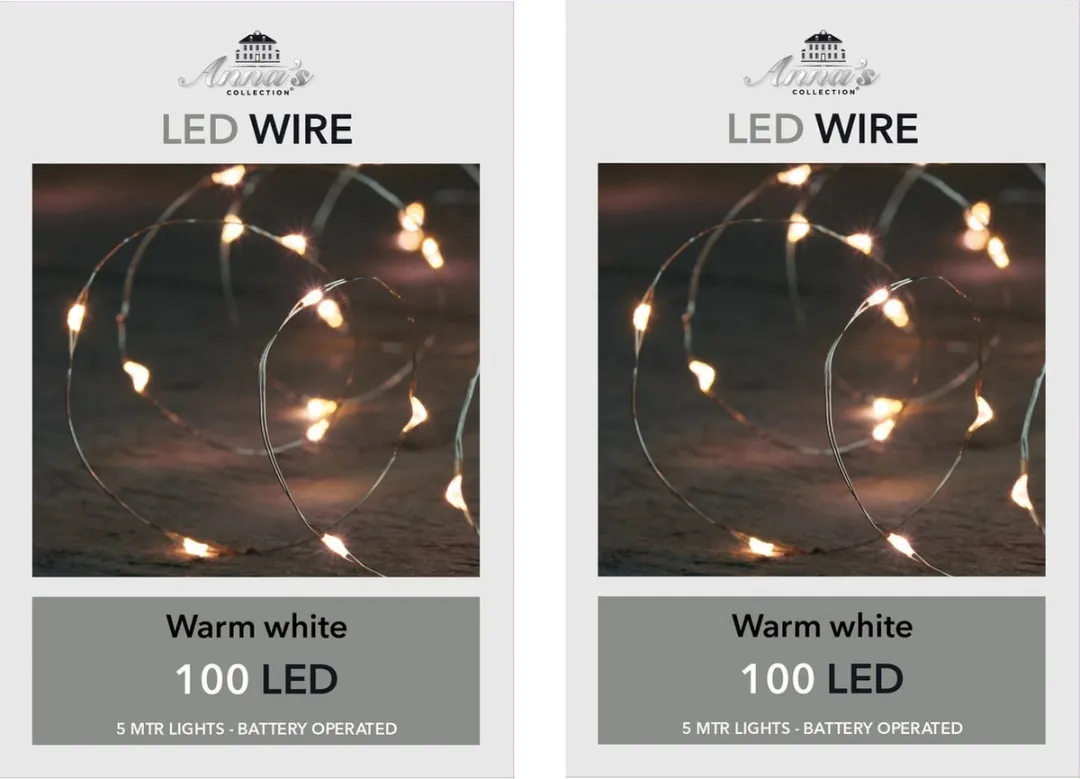 Anna's Collection Draadverlichting 100 LED
