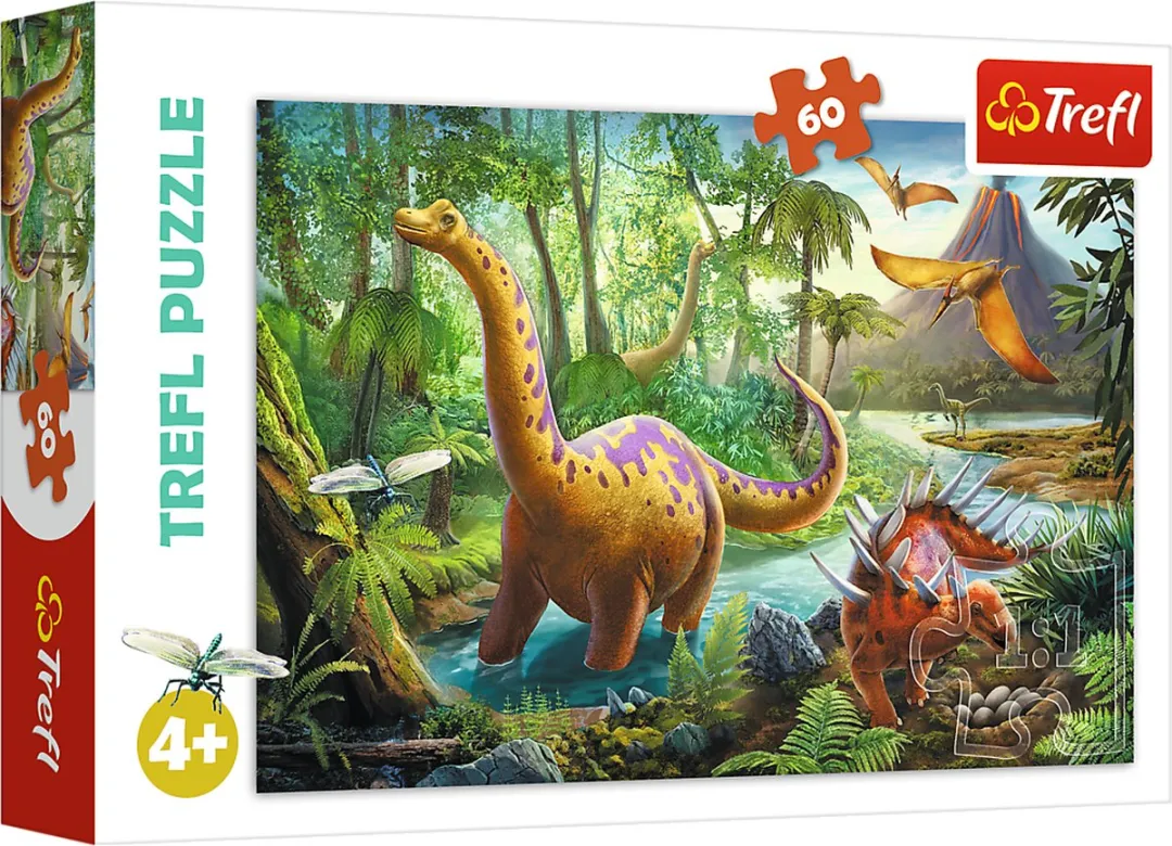 Trefl Legpuzzel Dinosauriërs 60 Stuks