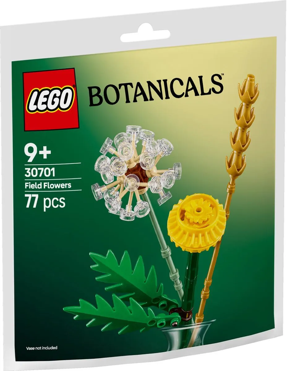 LEGO Botanicals Veldbloemen 30701 - 77 Stukken - Multicolor
