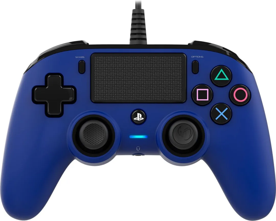 Nacon Compact Official Licensed Bedrade Controller - PS4 - Blauw