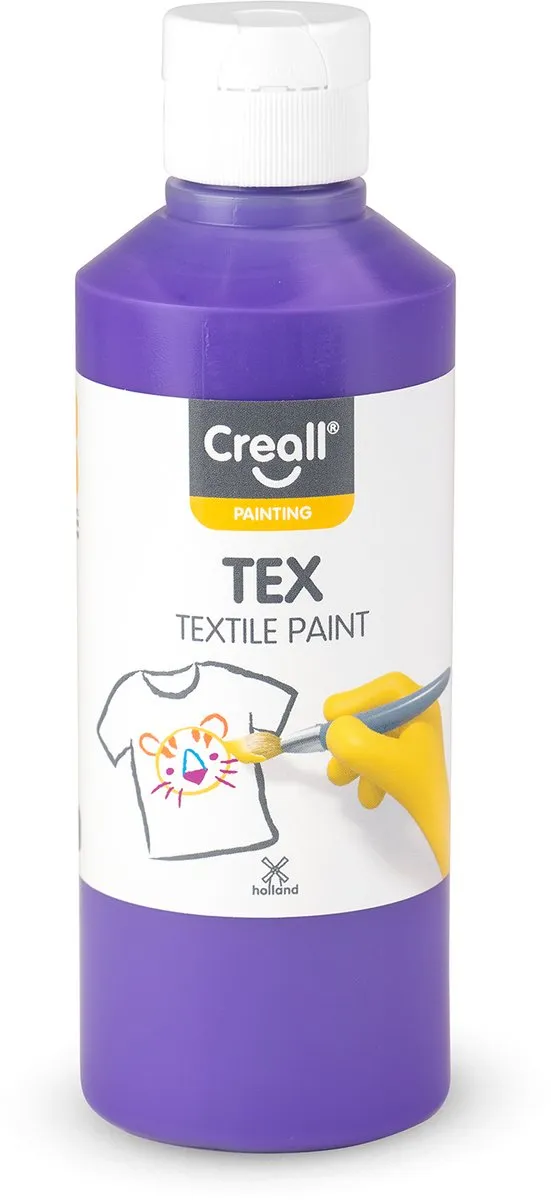 Creall Tex Textielverf Paars 250ml