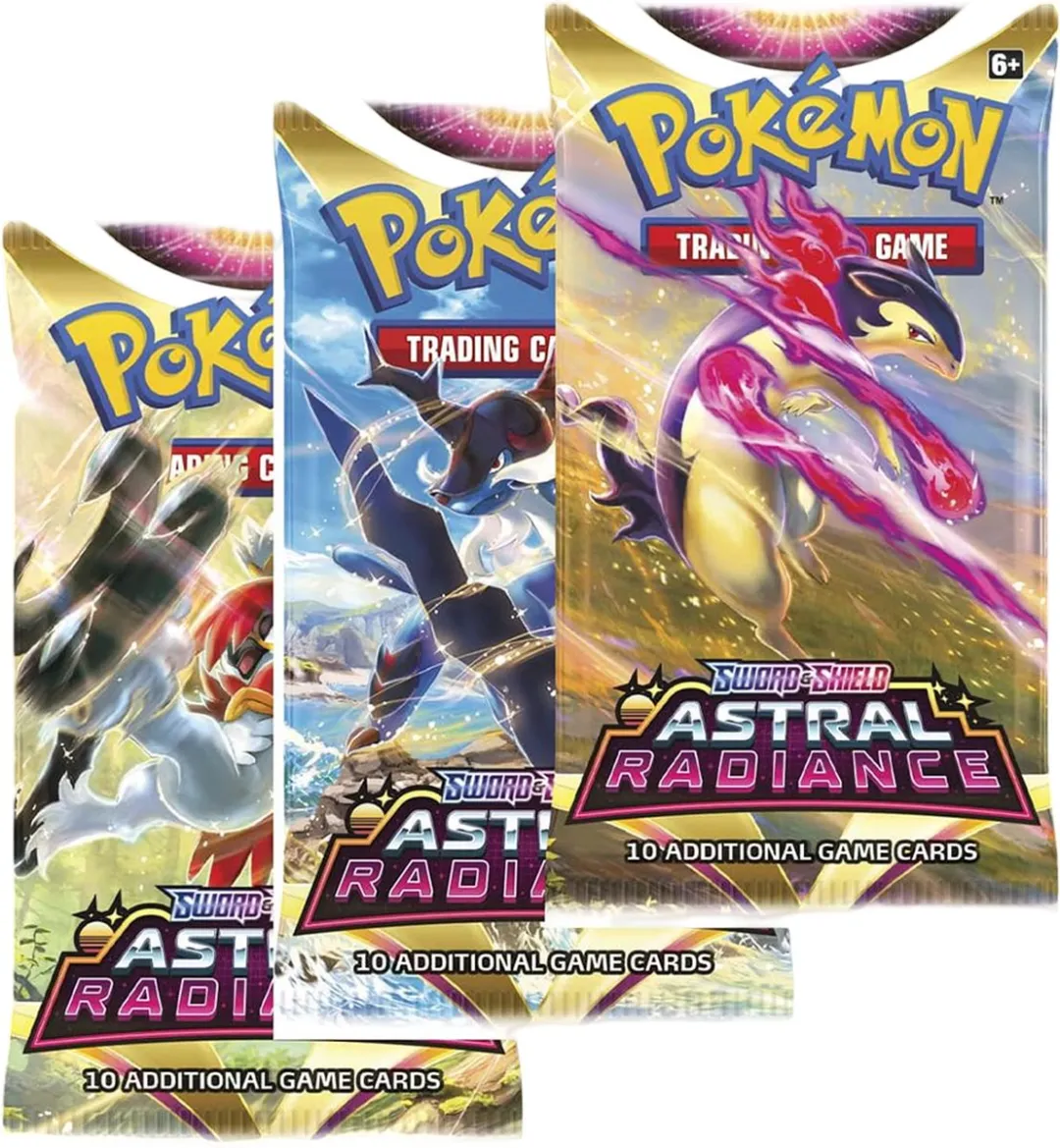 Pokémon TCG Sword & Shield Astral Radiance Eevee 3-Pack