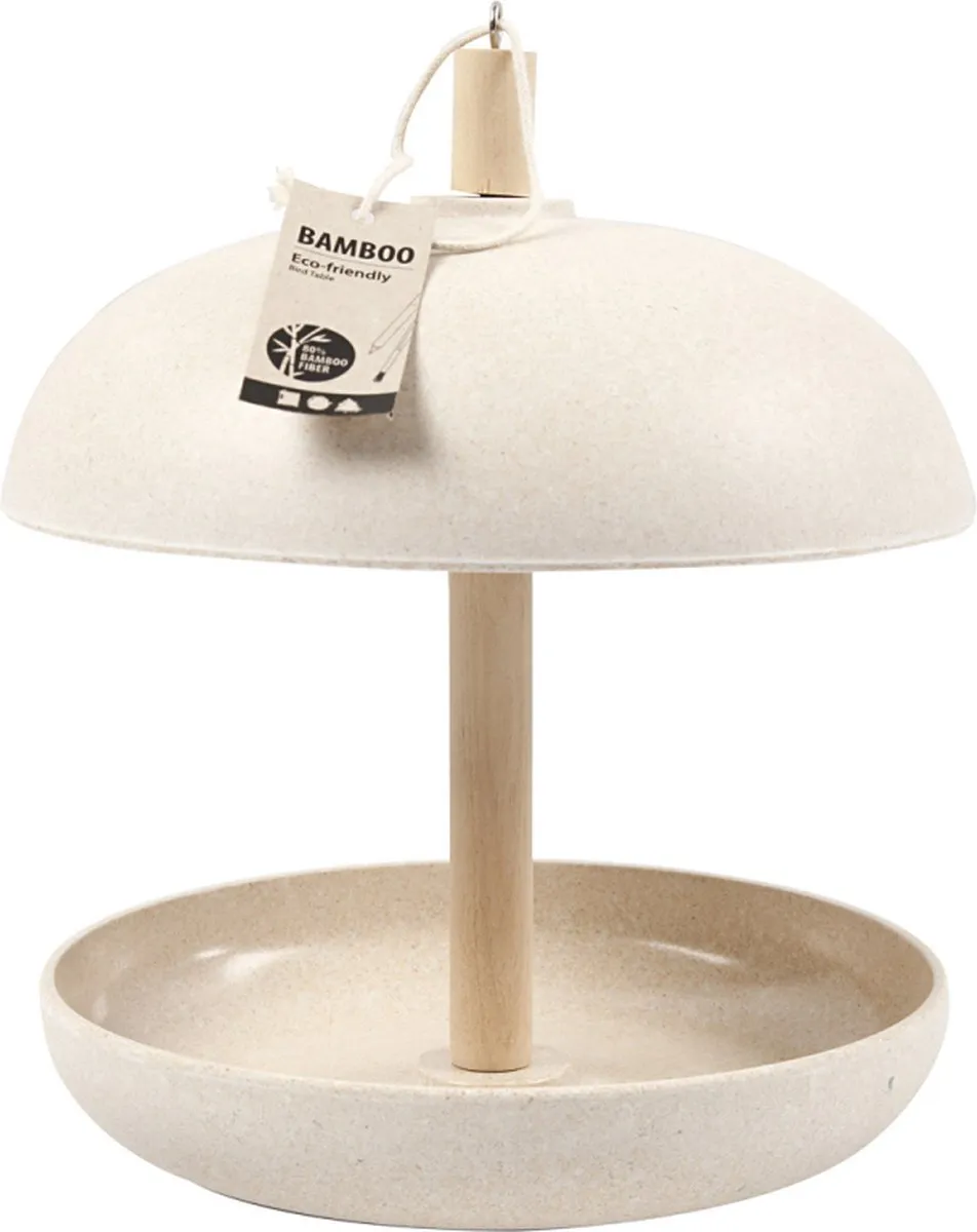 Creativ Company Bamboe Vogelhuis 20cm