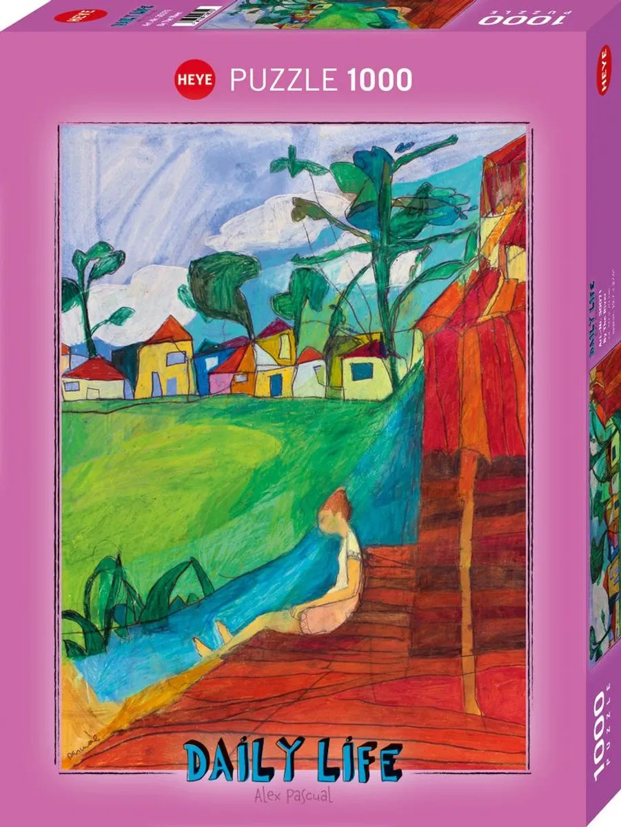 Heye By the River Puzzel 1000 Stuks - Multicolor