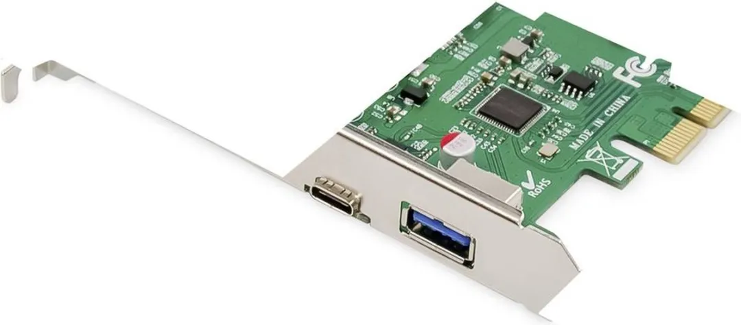 Digitus DS-30225 PCIe Kaart USB-C + USB-A