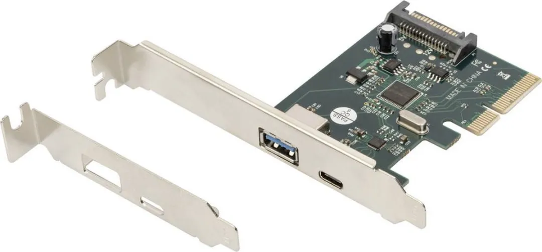 Digitus DS-30225 PCIe Kaart USB-C + USB-A