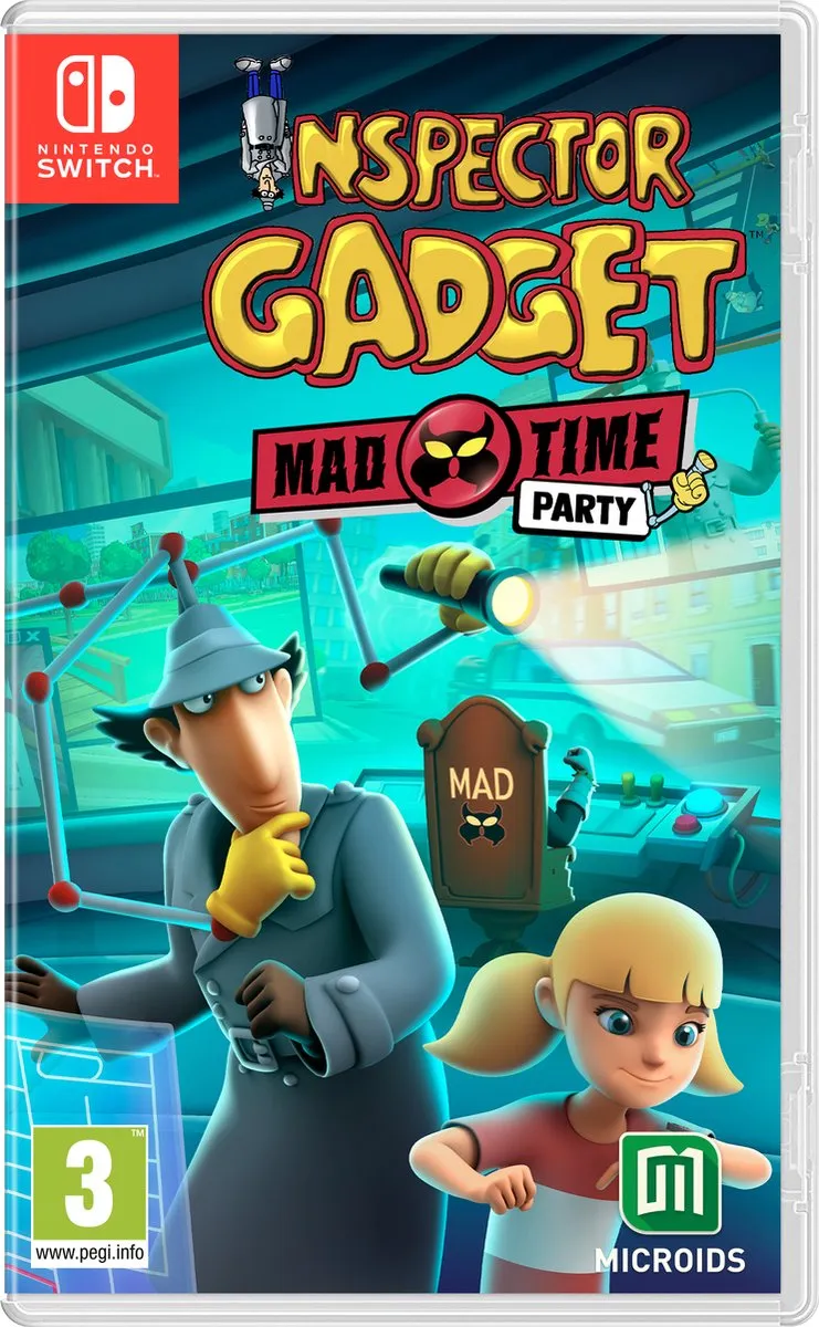 Mindscape Inspector Gadget Mad Time Party - Switch - 4 Spelers Offline