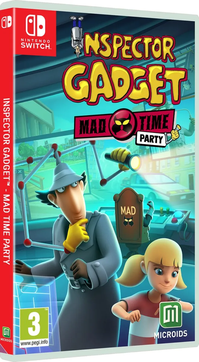 Mindscape Inspector Gadget Mad Time Party - Switch - 4 Spelers Offline