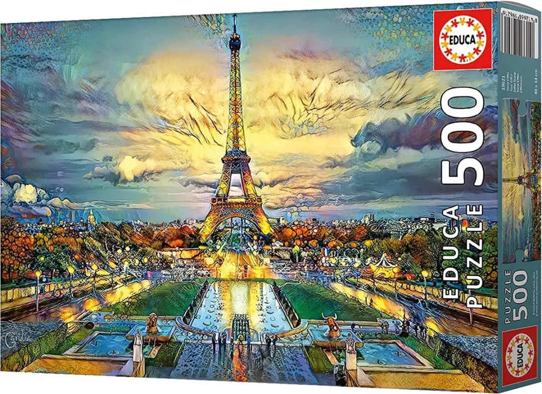 Educa Eiffeltoren Legpuzzel 500 Stuks