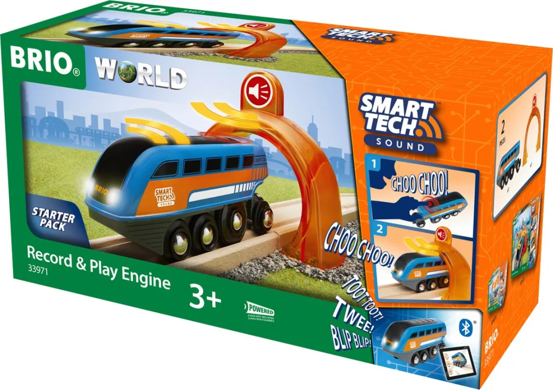 BRIO Smart Tech 33971 Locomotief - Multicolor