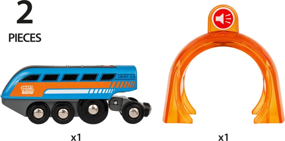 BRIO Smart Tech 33971 Locomotief - Multicolor - afbeelding 6 van 6