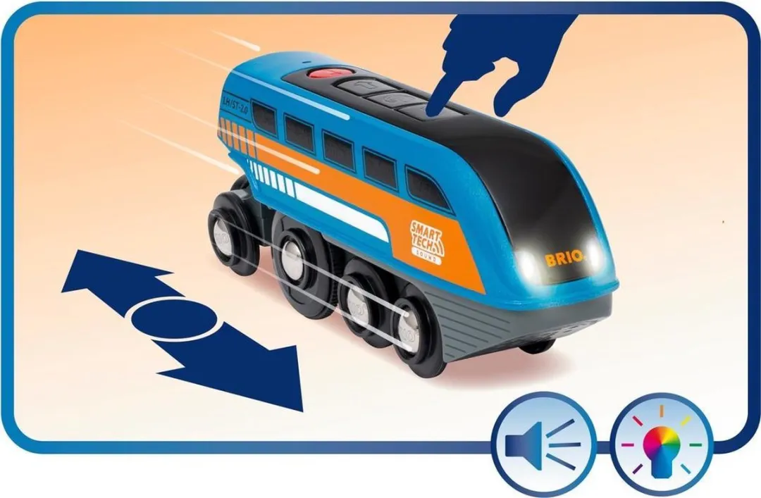 BRIO Smart Tech 33971 Locomotief - Multicolor