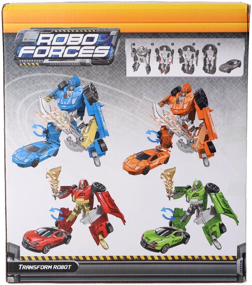 Toi-Toys Roboforces Verander Robot 30036Z - Multicolor