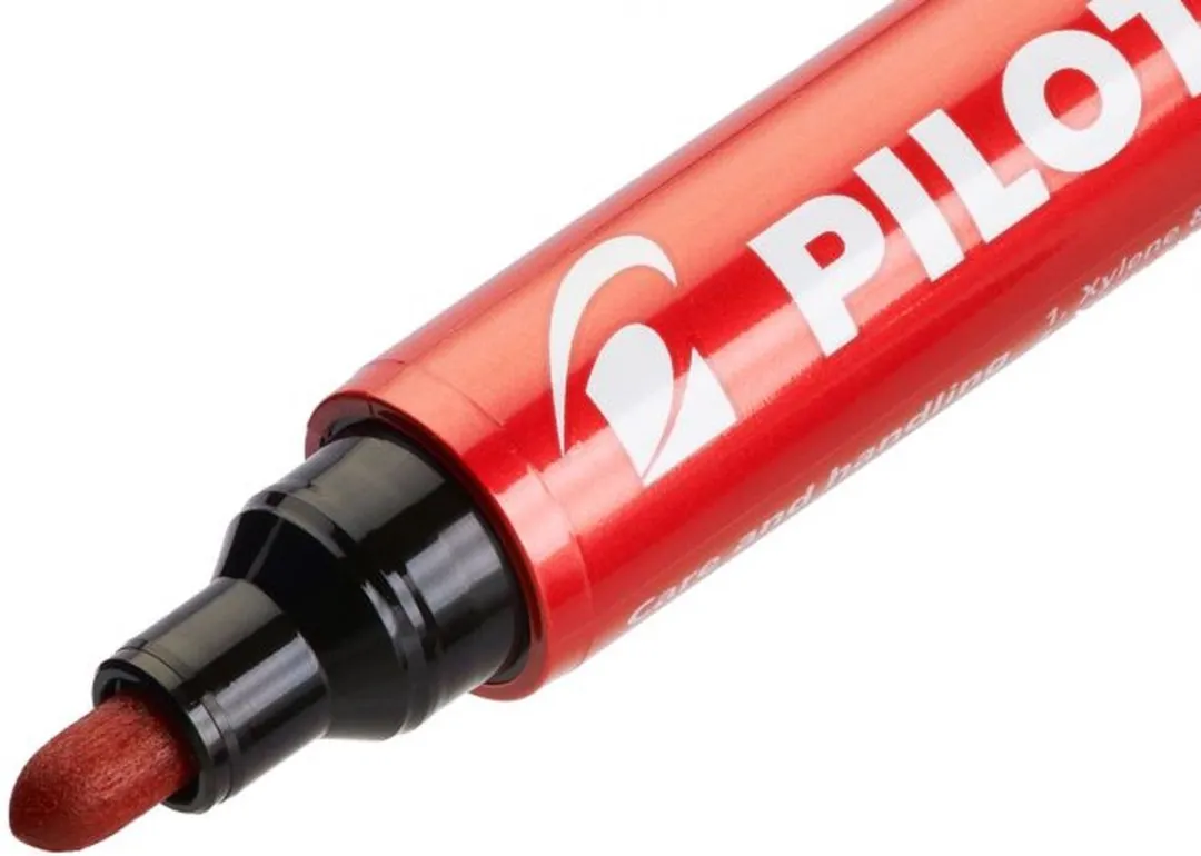 Pilot SCA-100 Viltstift - Zwart - 20 Stuks