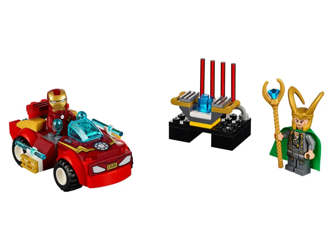 LEGO Juniors Iron Man Bouwset 56 Stuks - 2 Minifiguren - Multicolor