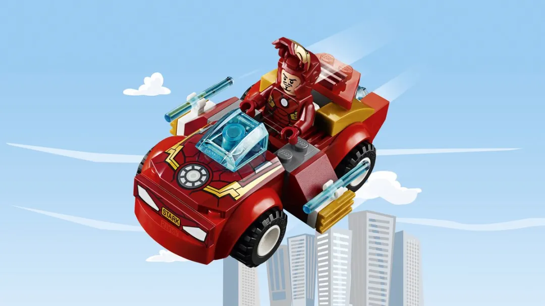 LEGO Juniors Iron Man Bouwset 56 Stuks - 2 Minifiguren - Multicolor