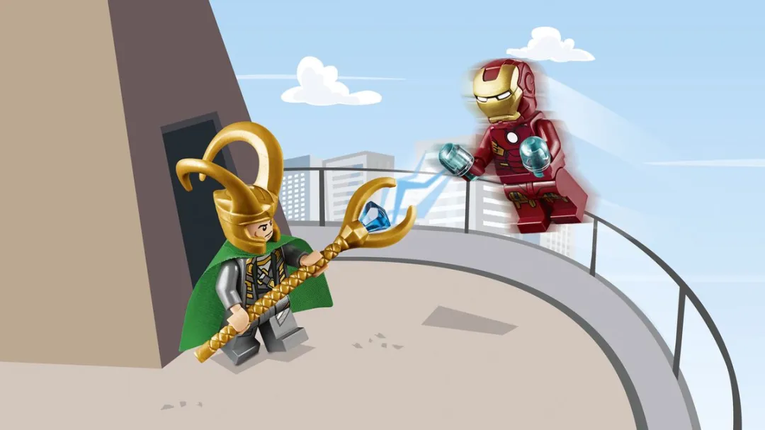 LEGO Juniors Iron Man Bouwset 56 Stuks - 2 Minifiguren - Multicolor - afbeelding 6 van 6