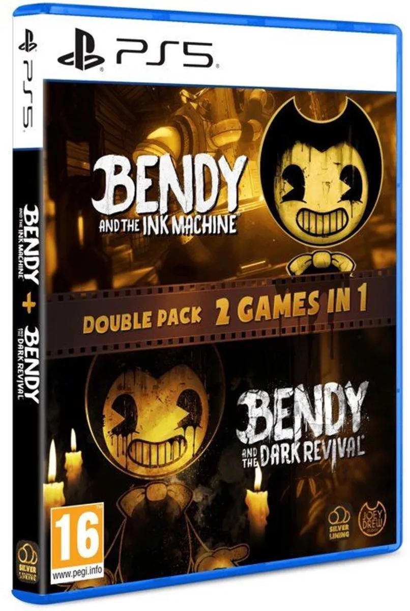Bendy Double Pack (Ink Machine + Dark Revival) - PS5-spel