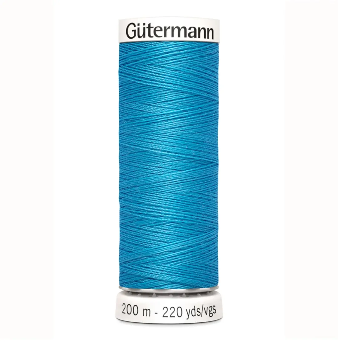 Gutermann Polyester Naaigaren 200m - Blauw