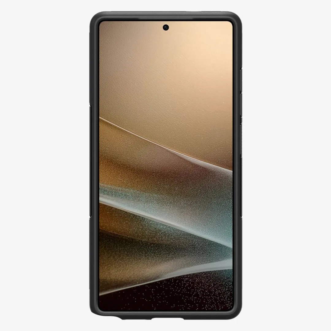 Spigen Slim Armor ACS08908 Backcover - Donkergrijs