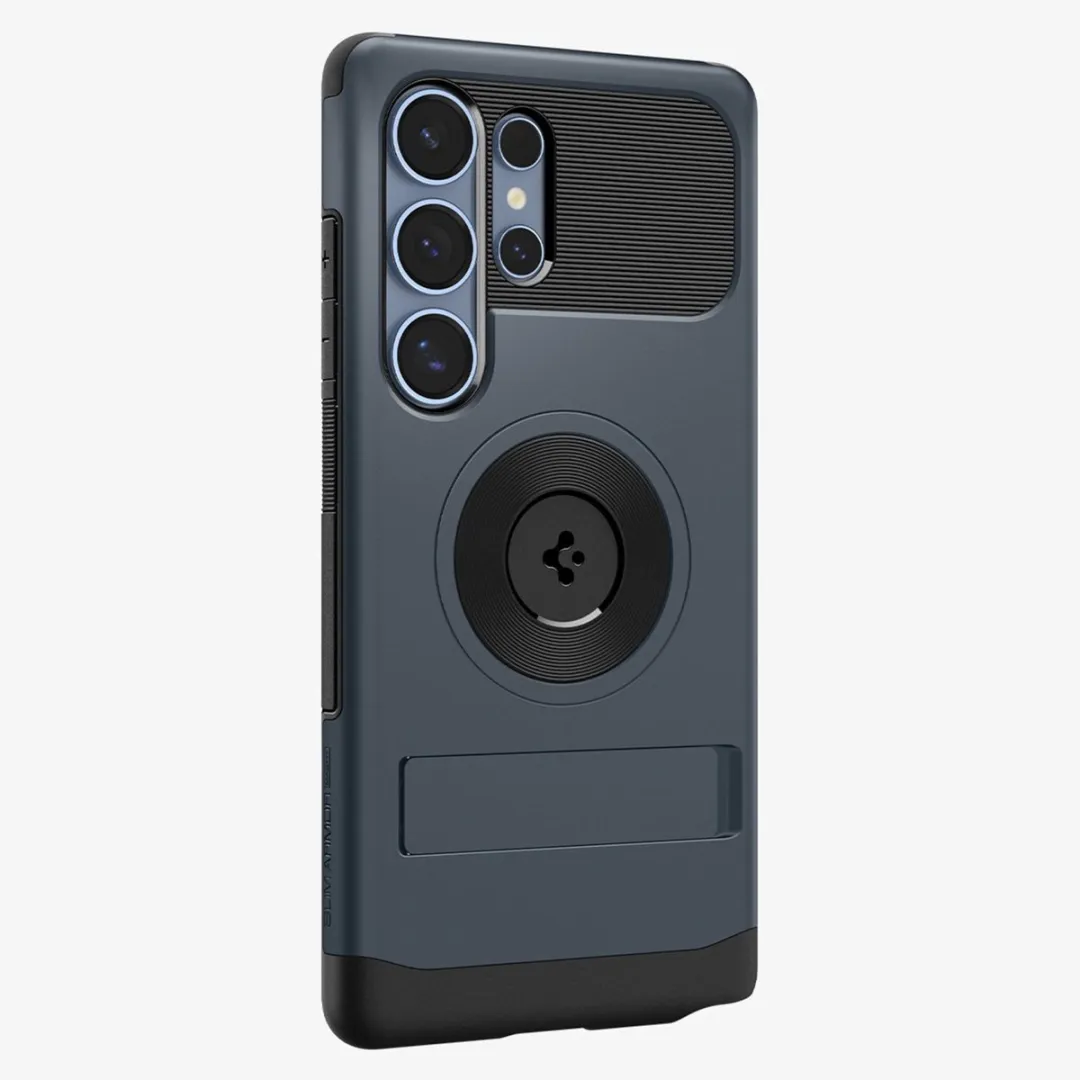 Spigen Slim Armor ACS08908 Backcover - Donkergrijs