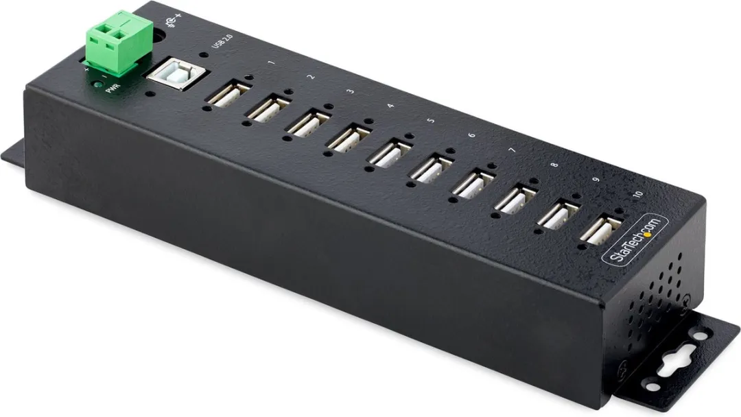 Startech USB210AIND USB Hub - Zwart