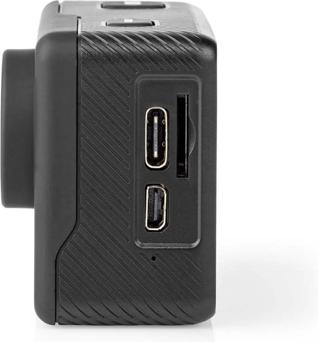 Nedis ACAM51BK Action Camera 4K - 12MP - Dual Screen - 30m Waterdicht - Zwart