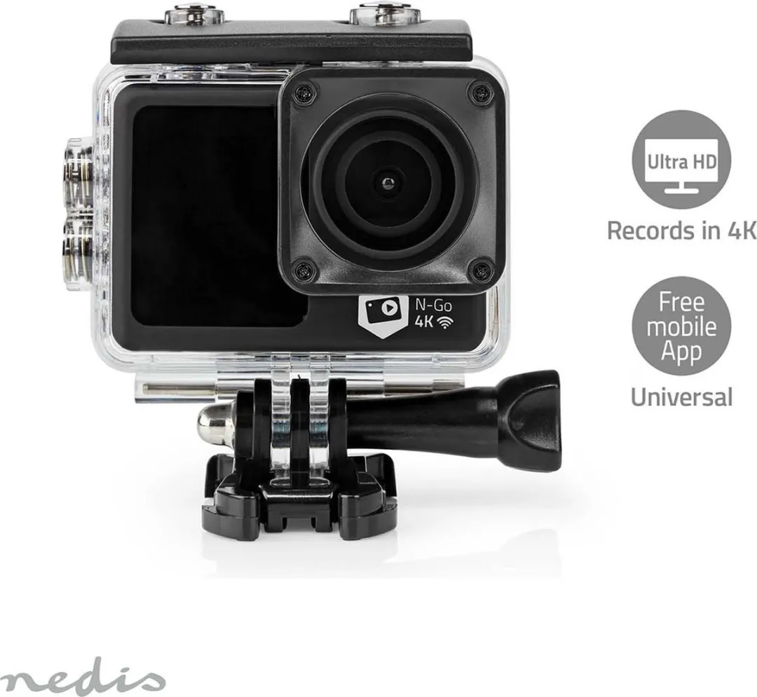 Nedis ACAM51BK Action Camera 4K