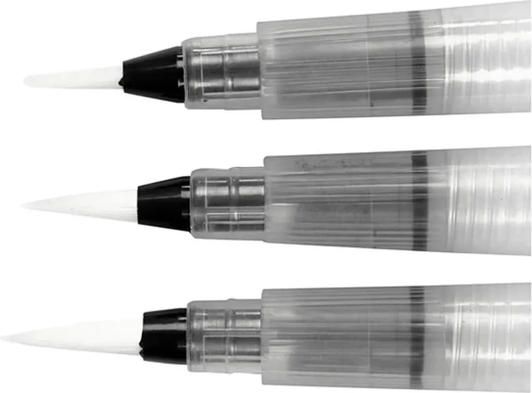 Creativ Company Water-Penselen 10ml - 3-delig Transparant
