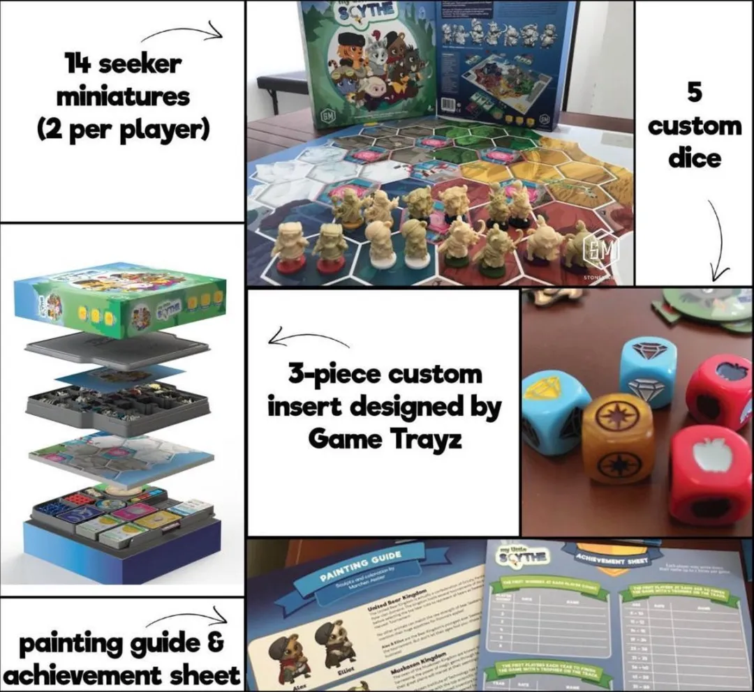 My Little Scythe - Competitief bordspel voor het hele gezin - Engelstalig