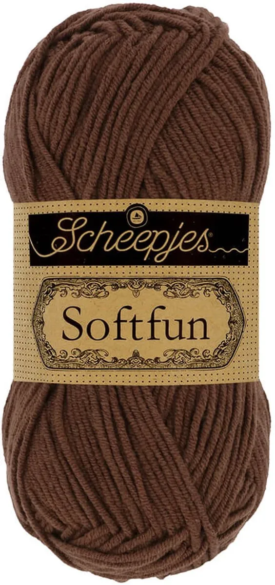 Scheepjes Softfun 2491 Pecan Wol