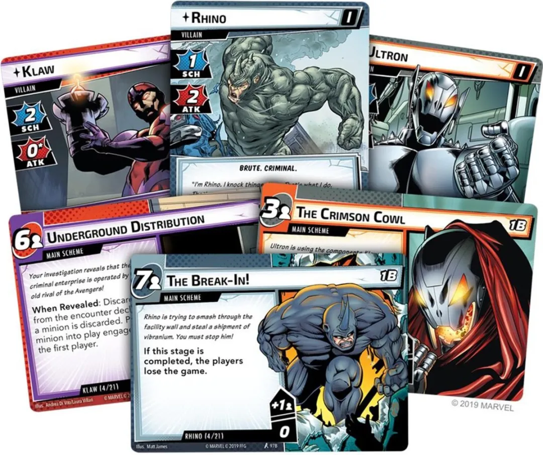 Fantasy Flight Games Marvel Champions The Card Game MC01en - Coöperatief tot 4 spelers
