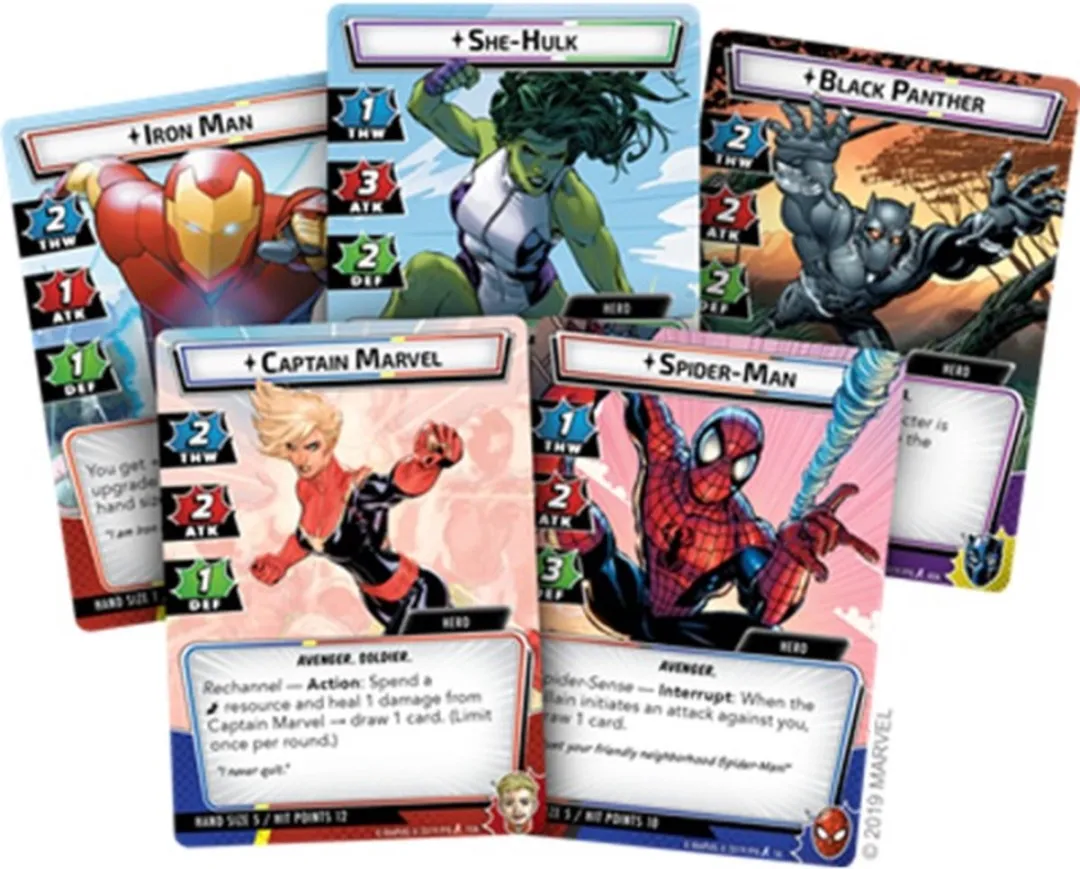 Fantasy Flight Games Marvel Champions The Card Game MC01en - Coöperatief tot 4 spelers