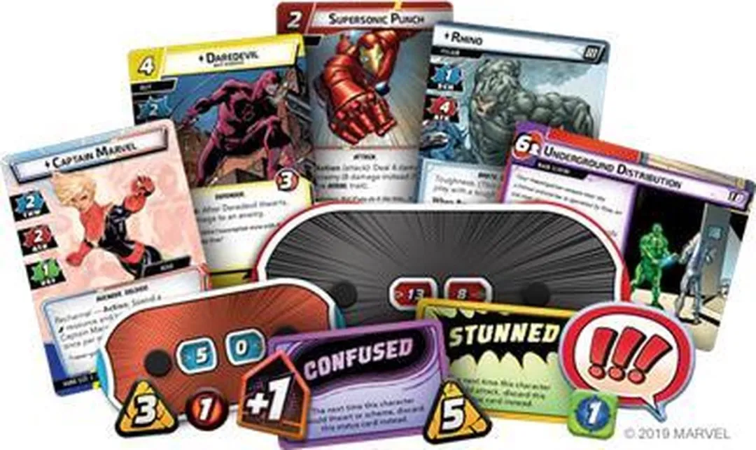 Fantasy Flight Games Marvel Champions The Card Game MC01en - Coöperatief tot 4 spelers - afbeelding 6 van 6