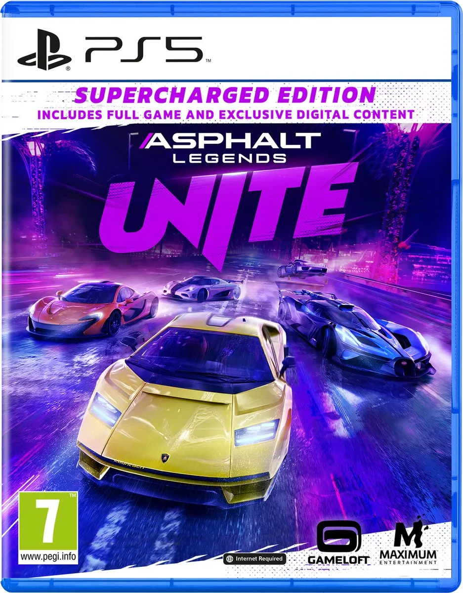 Mindscape Asphalt Legends UNITE Supercharged Edition PS5