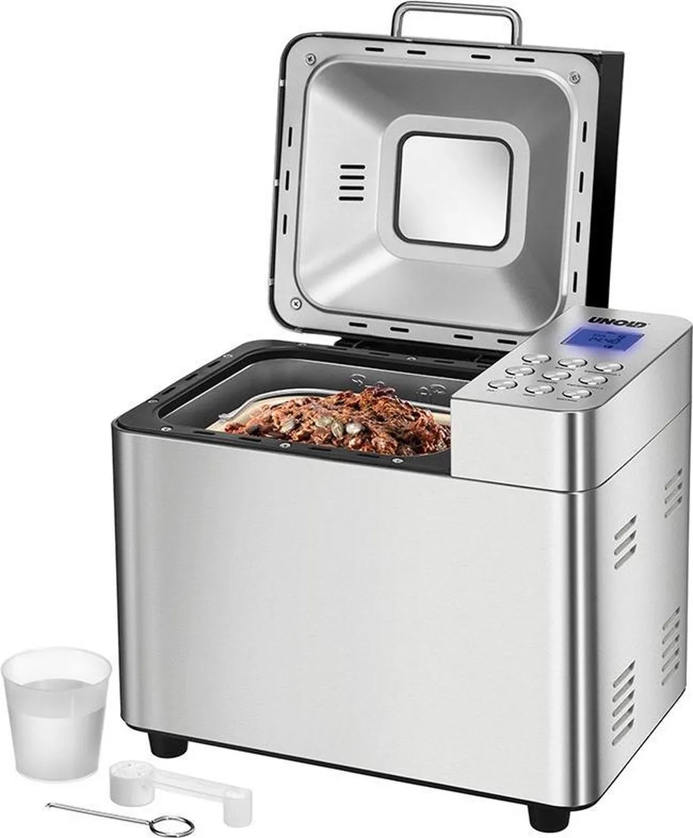 Unold Backmeister 68456 Broodbakmachine 550W - Roestvrijstaal