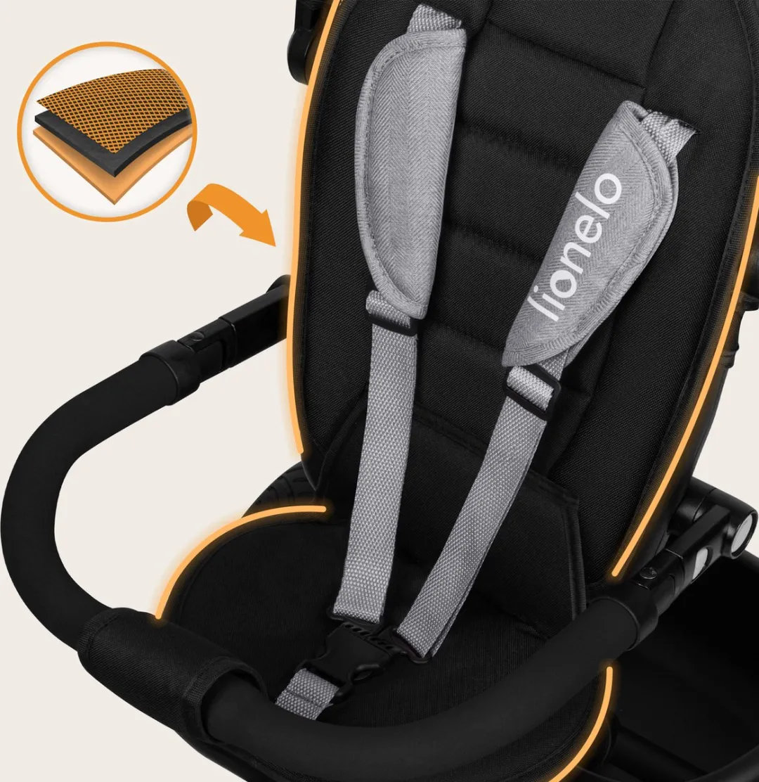 Lionelo Berry Driewieler 2-in-1 - tot 25kg - Roze