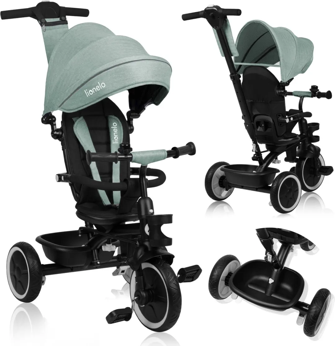Lionelo Berry Driewieler 2-in-1 - tot 25kg - Roze