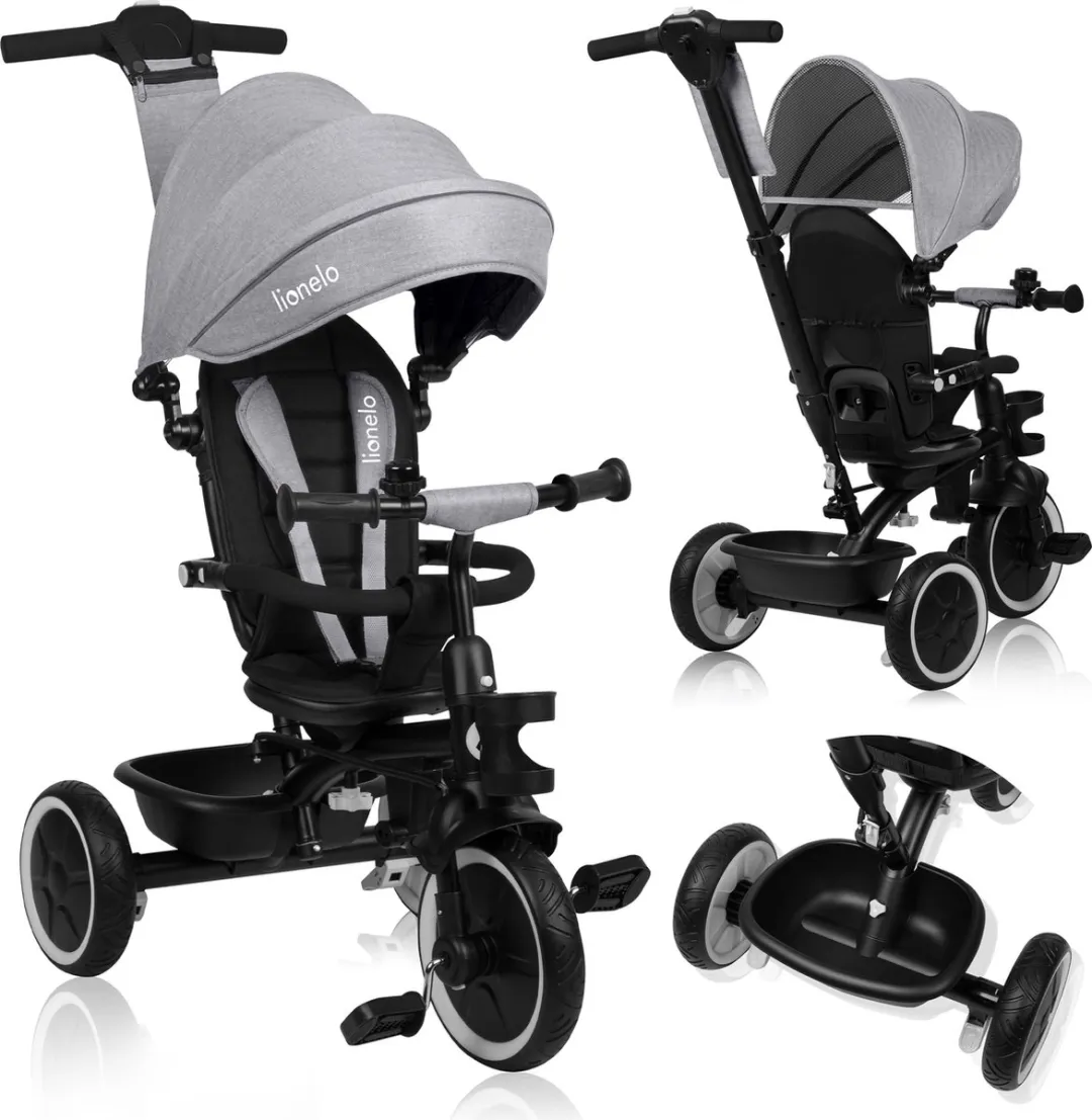 Lionelo Berry Driewieler 2-in-1 - tot 25kg - Roze