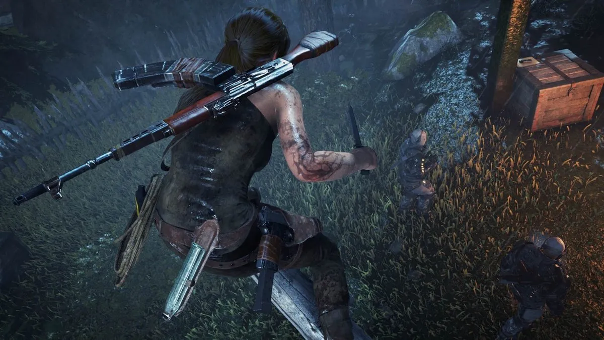 Square Enix Rise of the Tomb Raider PS4 - 2 Spelers Online