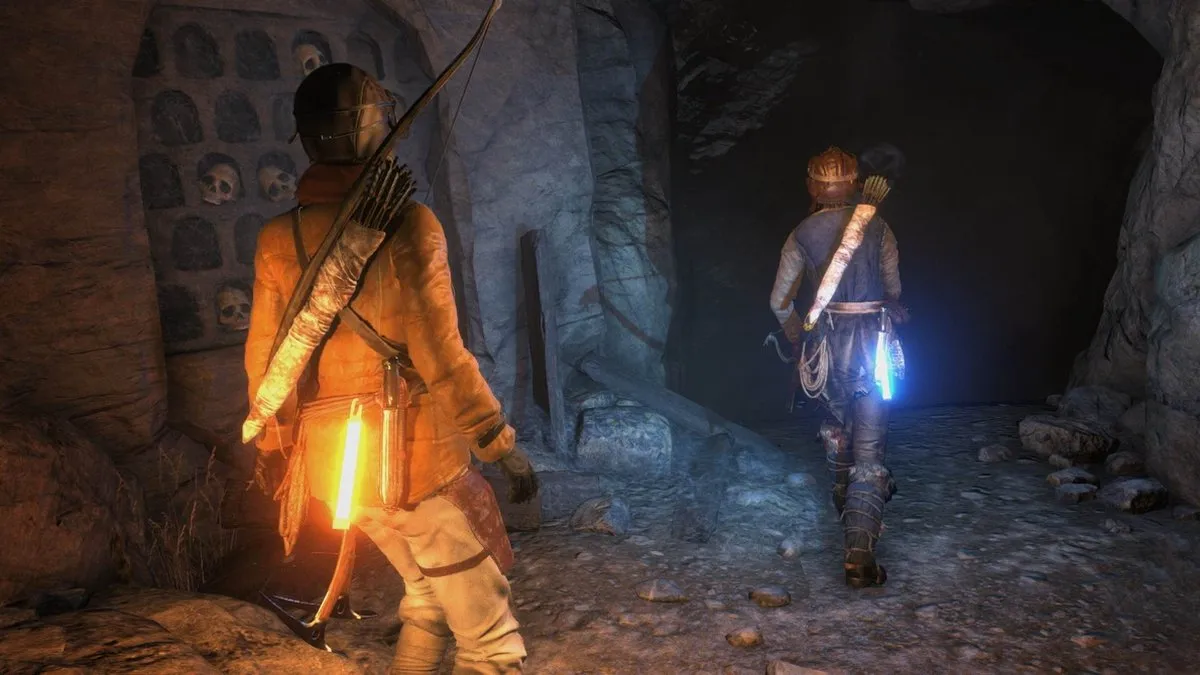 Square Enix Rise of the Tomb Raider PS4 - 2 Spelers Online