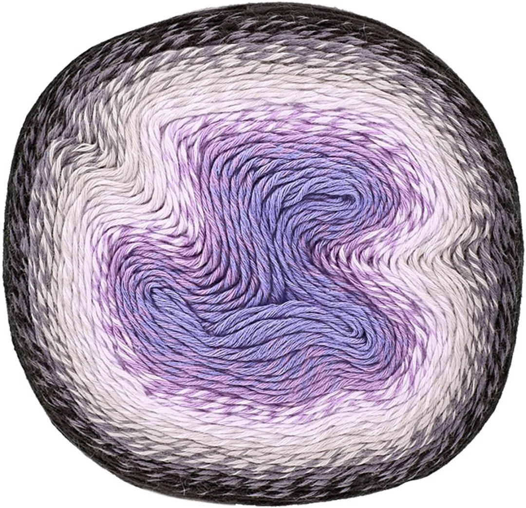 Scheepjes Whirl 1000m - Dark Grape Squish - Zwart/Paars