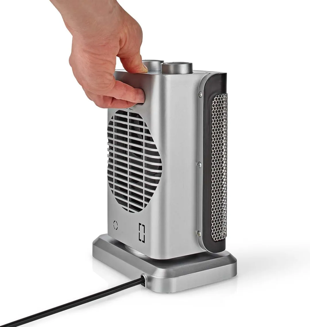 Nedis HTFA17GY Keramische Ventilatorkachel 1500W - Grijs - afbeelding 6 van 6